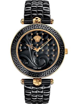 VERSACE Vanitas Quilted Ladies Watch 40mm