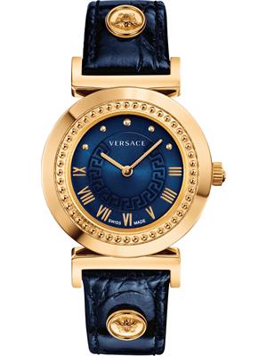 Versace Vanity Swiss Croco Watch 35mm