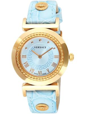 Versace Vanity Blue Ladies Watch 35mm