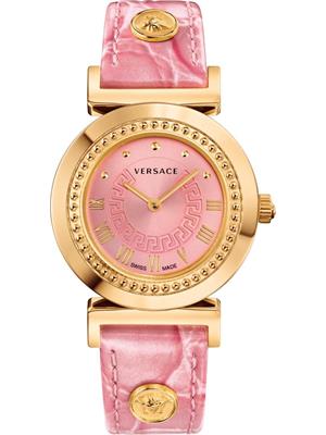 Versace Vanity Analog Pink Watch 35mm