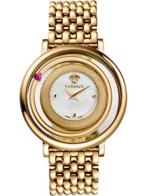 Versace Venus Gold-Tone Watch 39mm