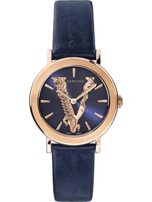 Versace Virtus Blue Watch 36mm  