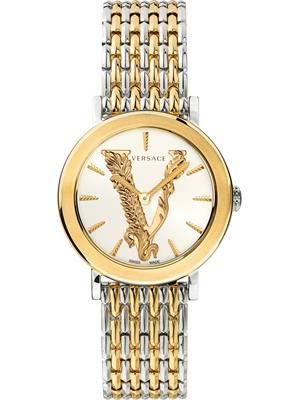 Versace Virtus Champagne Watch 36mm