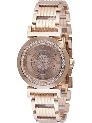 Versace Vanity Analog Display Swiss Watch 34