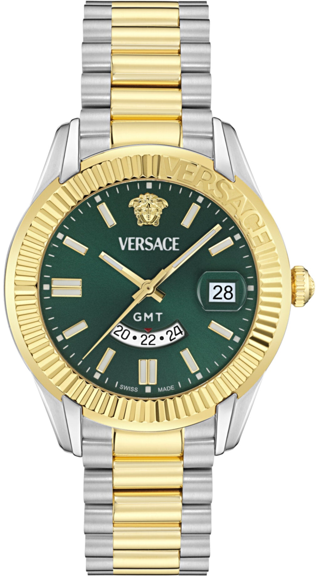 Versace Apodis GMT Watch 41mm