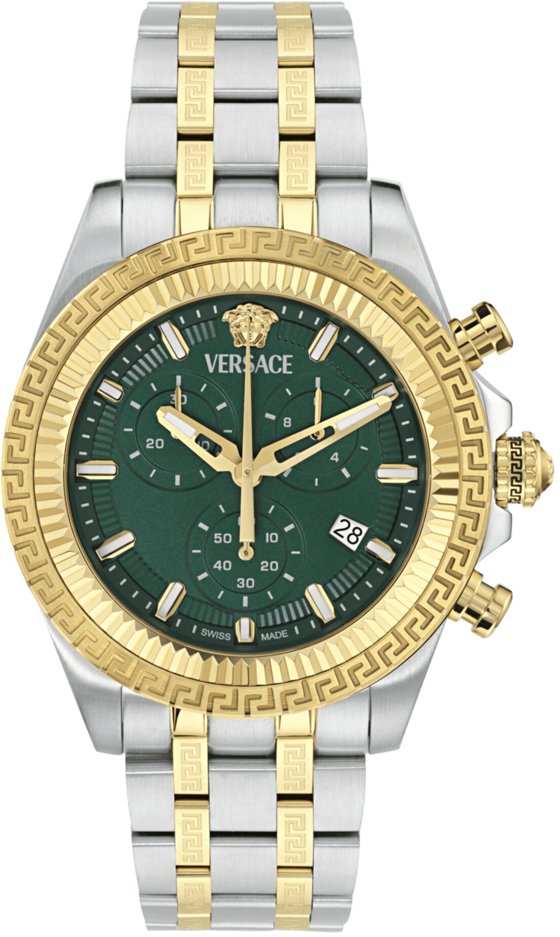 Versace Fornax Chronograph Watch 43mm 